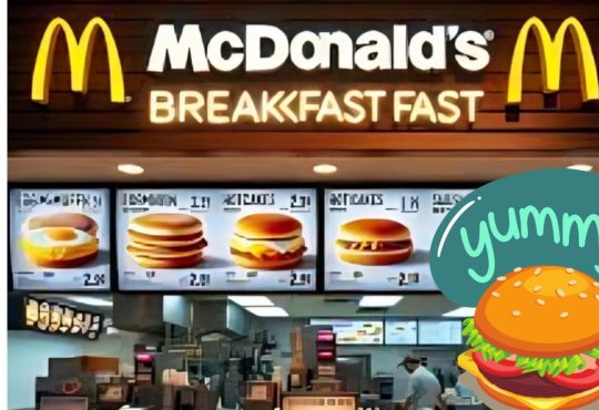 Mcdonald’s breakfast menu